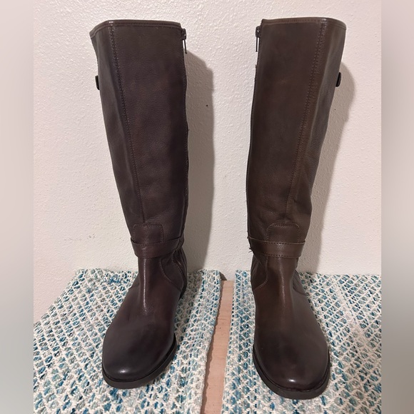 Arturo Chiang Shoes - Leather Riding Boots by Arturo Chiang